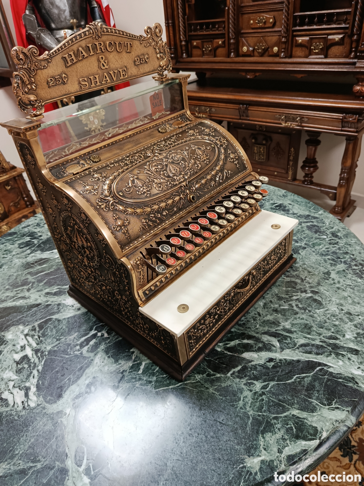 Antig&uuml;edades: Maquina registradora nat&iacute;onal - Foto 5