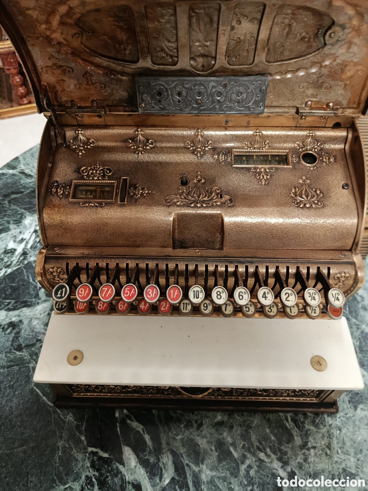Antig&uuml;edades: Maquina registradora nat&iacute;onal - Foto 6