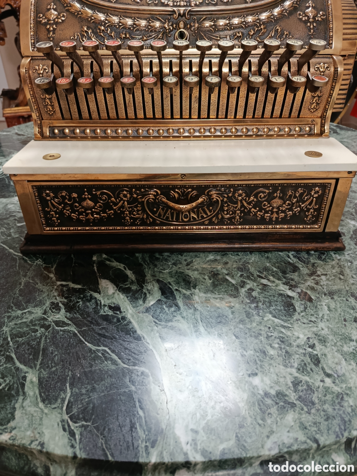 Antig&uuml;edades: Maquina registradora nat&iacute;onal - Foto 8