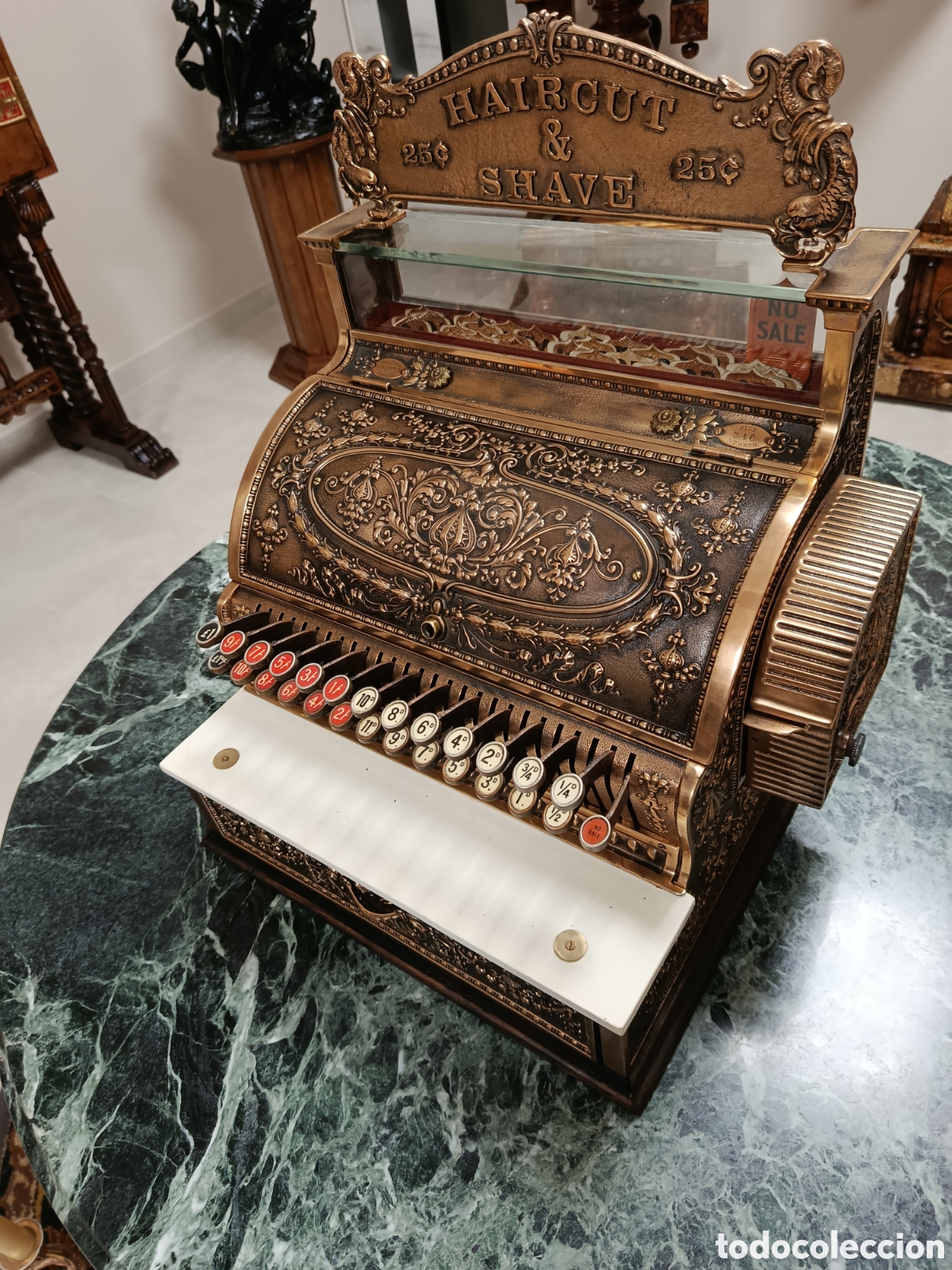 Antig&uuml;edades: Maquina registradora nat&iacute;onal - Foto 9