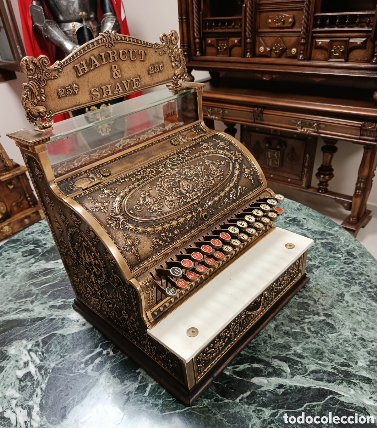 Antig&uuml;edades: Maquina registradora nat&iacute;onal