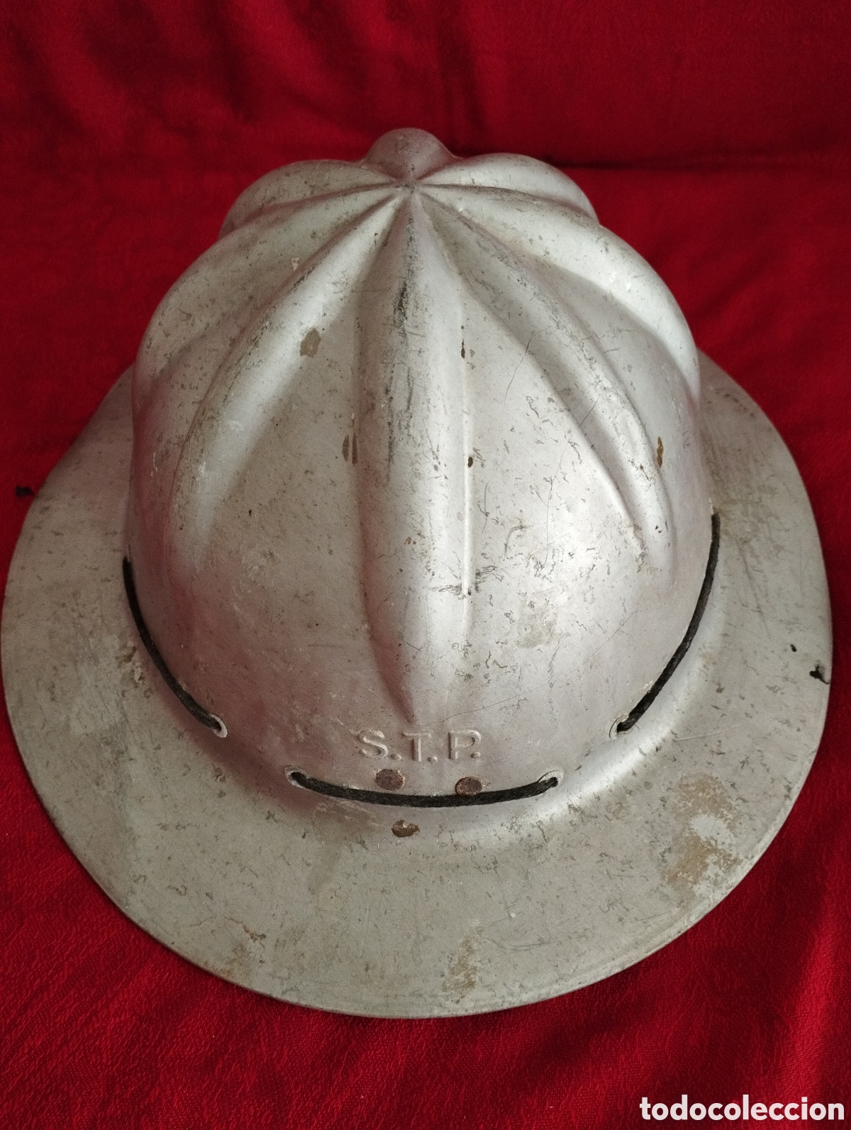 Antig&uuml;edades: Antiguo Casco de Seguridad. - Foto 3
