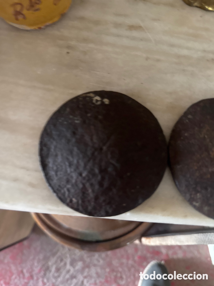 Antig&uuml;edades: Pareja de juego de tejos - Foto 2
