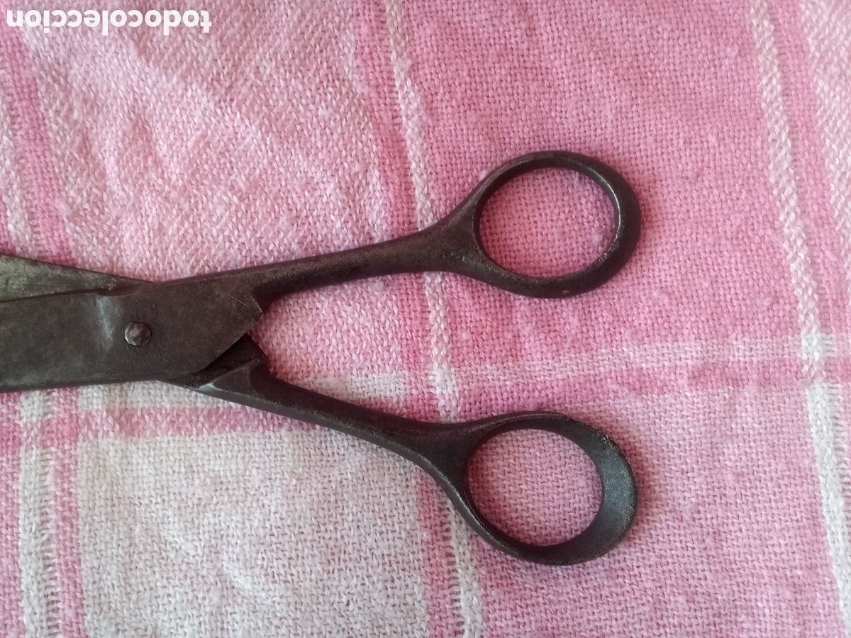 Antig&uuml;edades: ANTIGUAS TIJERAS DE FORJA - M - Foto 3