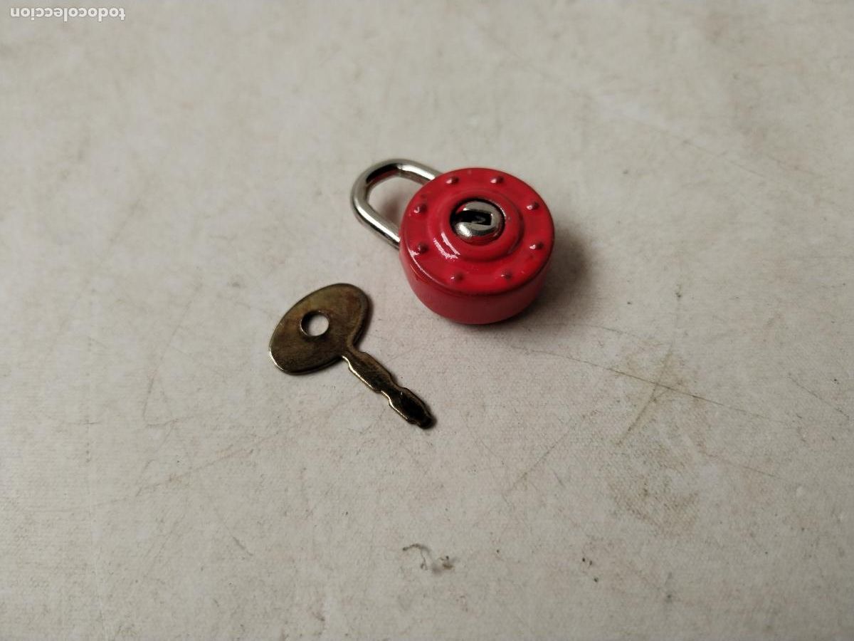 Antig&uuml;edades: minicandado vintage - C166 - Foto 5