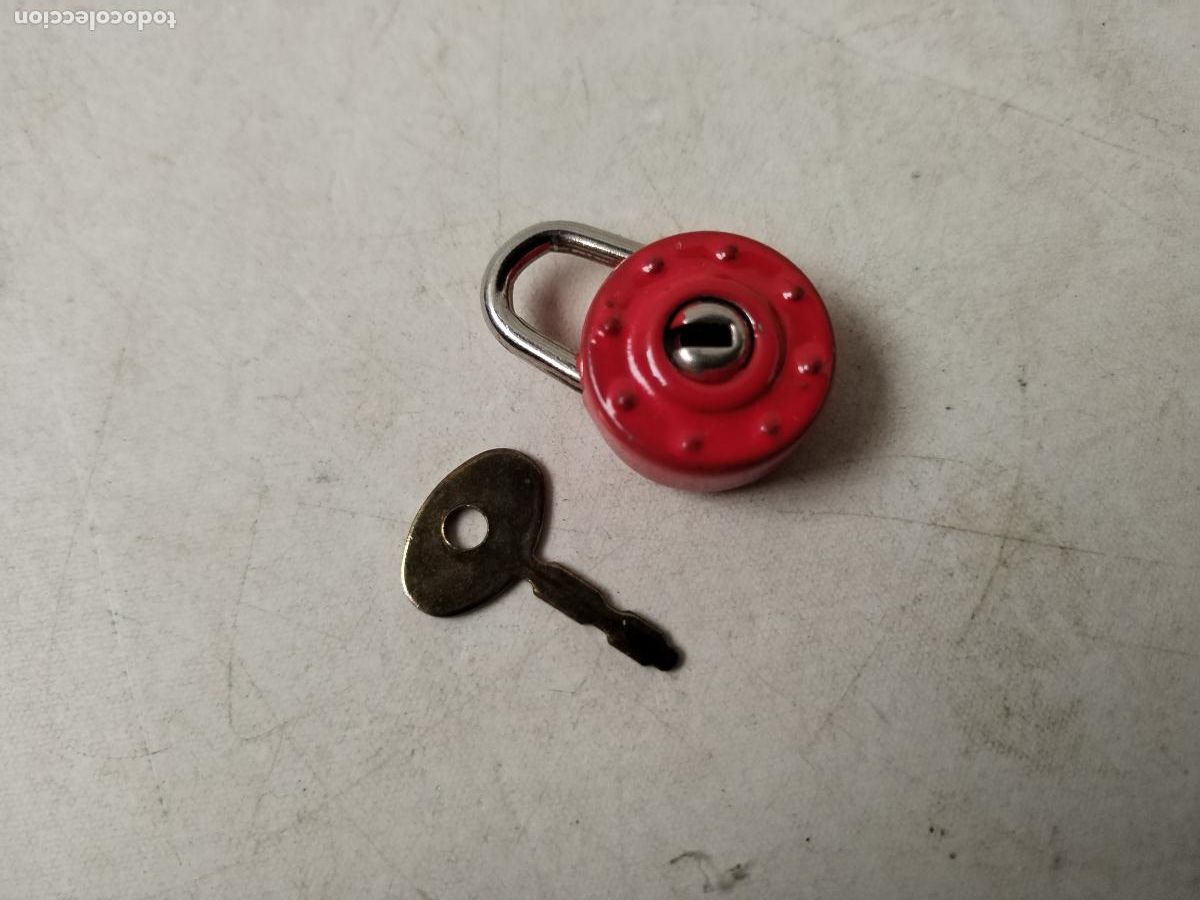 Antig&uuml;edades: minicandado vintage - C166 - Foto 1