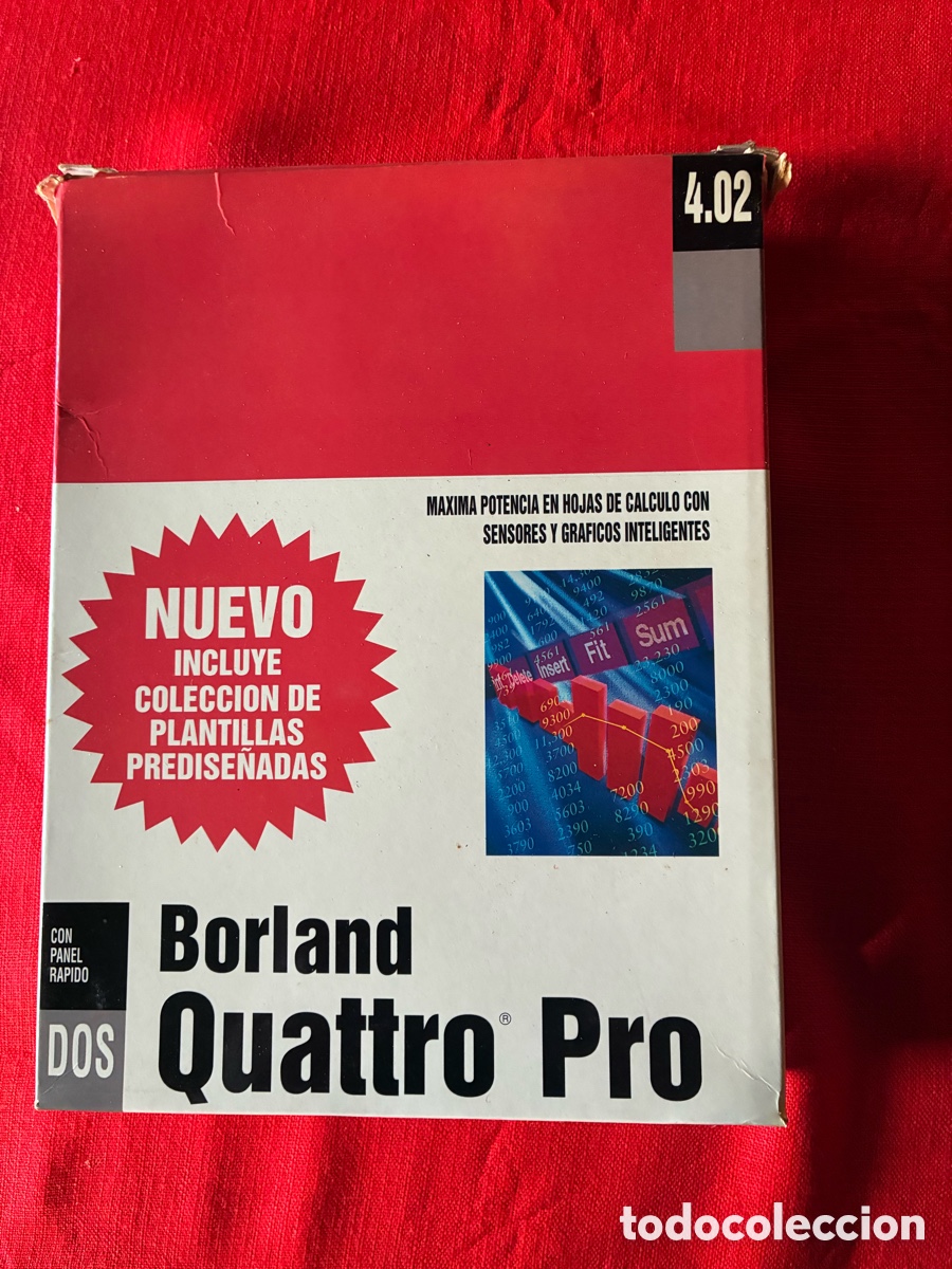 Antig&uuml;edades: Borland quattro pro 4.2 - Foto 6