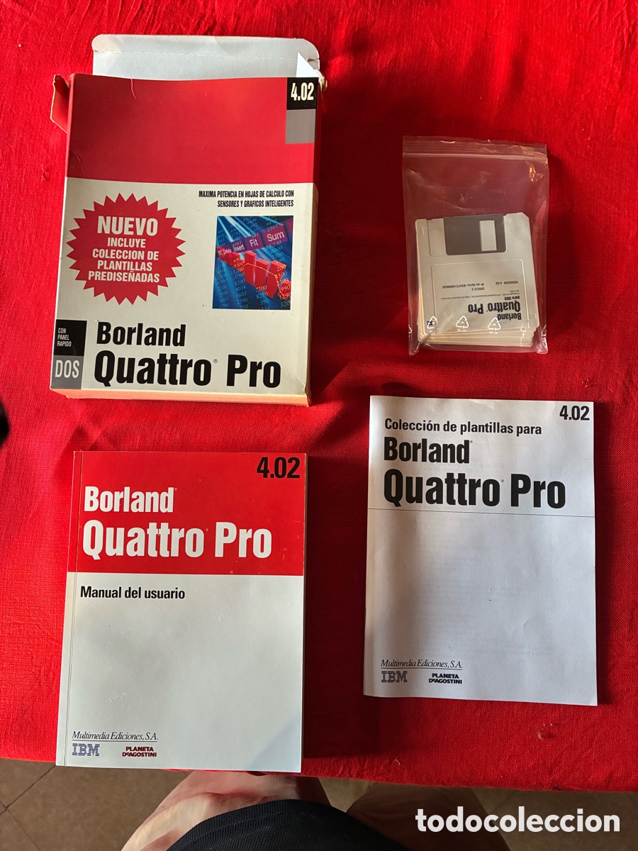 Antig&uuml;edades: Borland quattro pro 4.2 - Foto 1