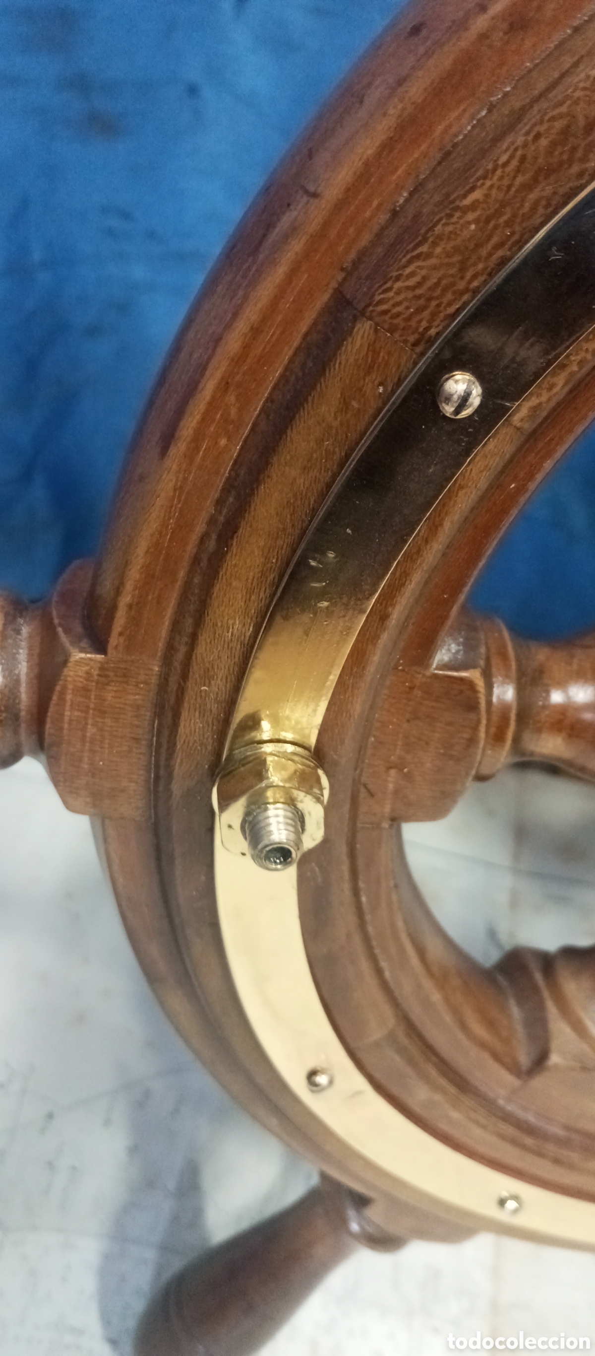 Antig&uuml;edades: Rueda de tim&oacute;n, Tim&oacute;n de barco, Rueda de gobierno - Foto 8