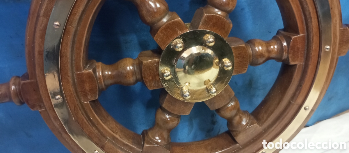 Antig&uuml;edades: Rueda de tim&oacute;n, Tim&oacute;n de barco, Rueda de gobierno - Foto 13