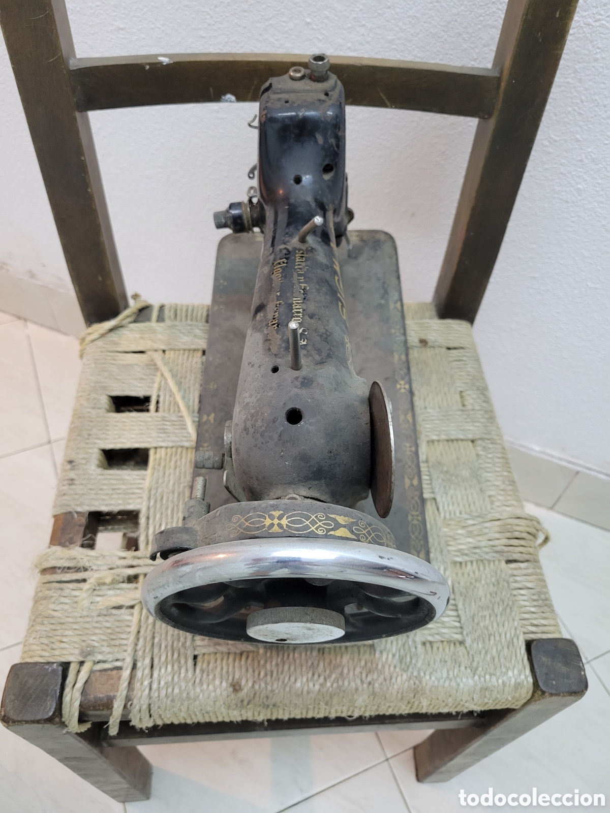 Antig&uuml;edades: Sigma maquina de coser - Foto 4