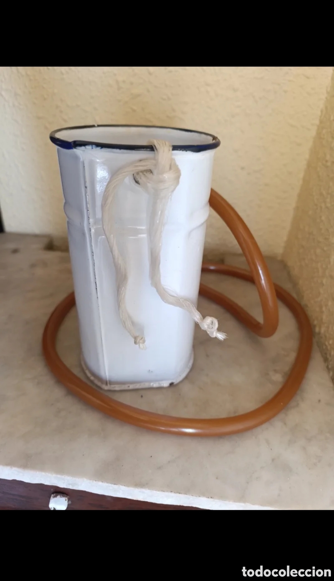 Antig&uuml;edades: Irrigador lavativa vintage - Foto 2