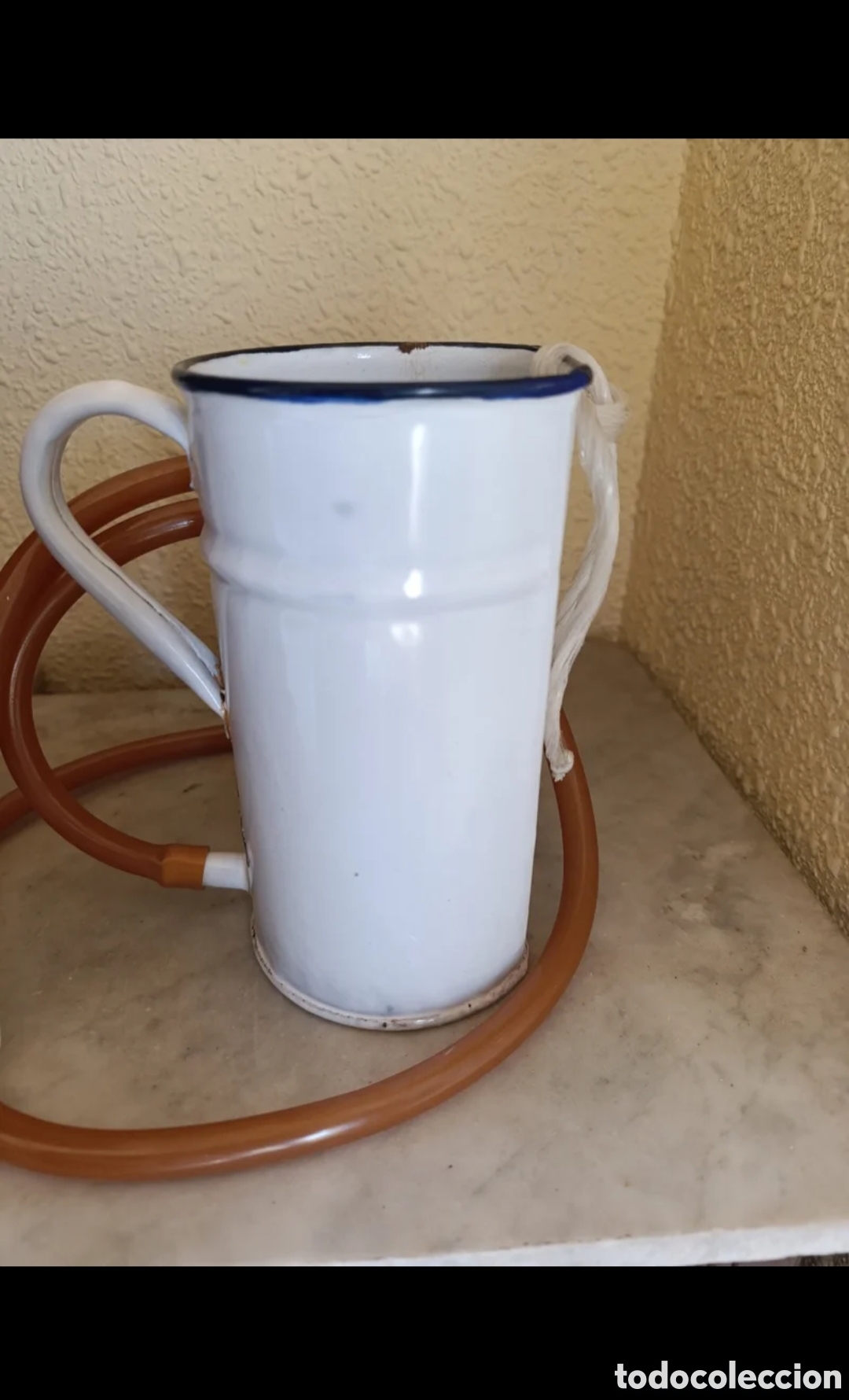 Antig&uuml;edades: Irrigador lavativa vintage - Foto 1