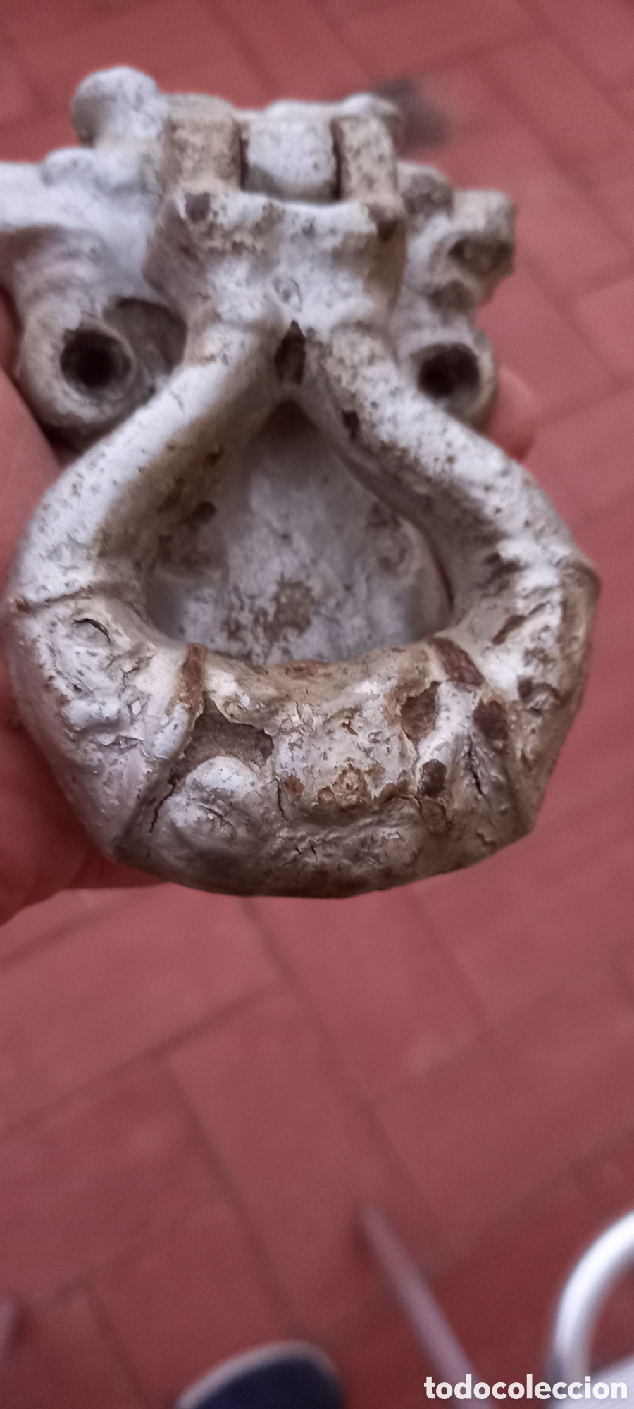 Antig&uuml;edades: ANTIGUA Y BONITA ALDABA O PICAPORTE - Foto 9