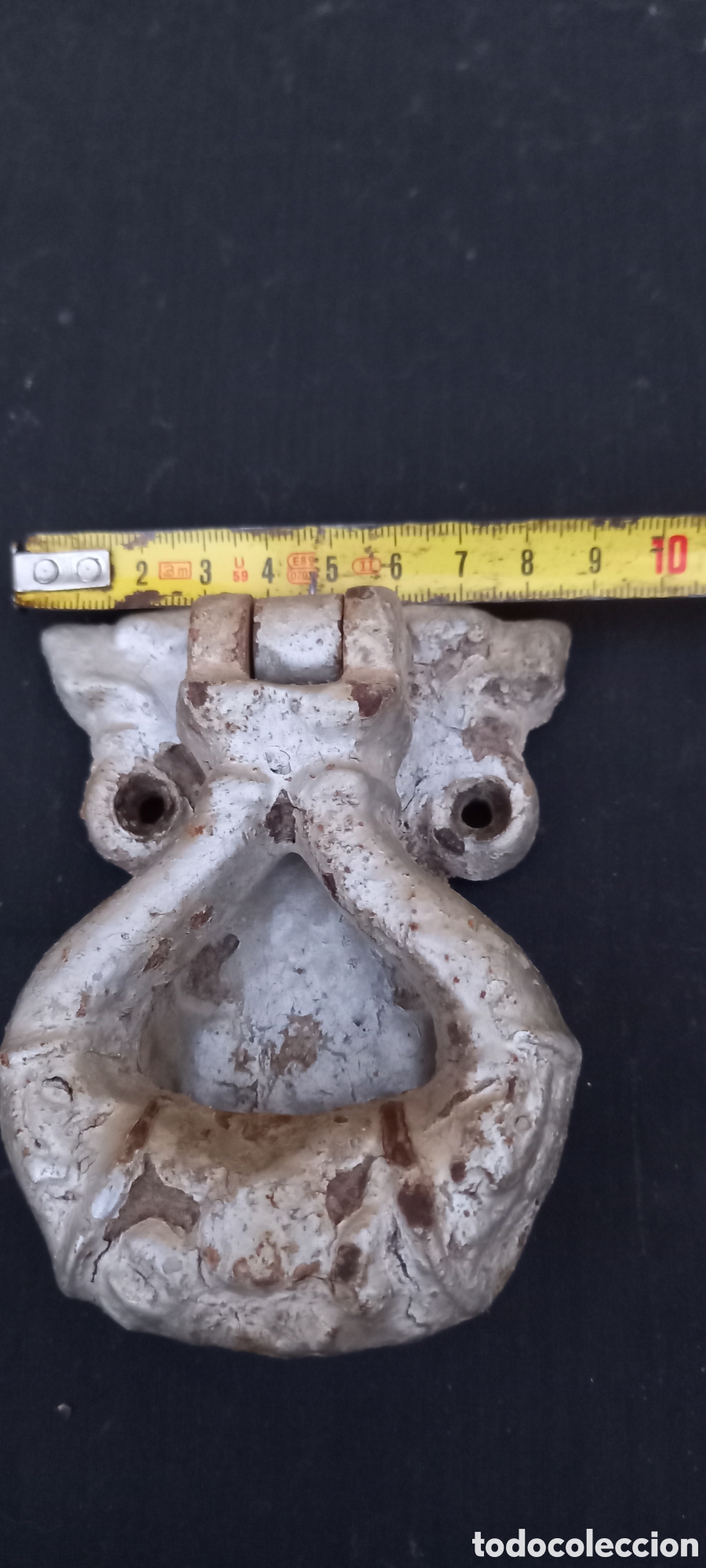 Antig&uuml;edades: ANTIGUA Y BONITA ALDABA O PICAPORTE - Foto 12