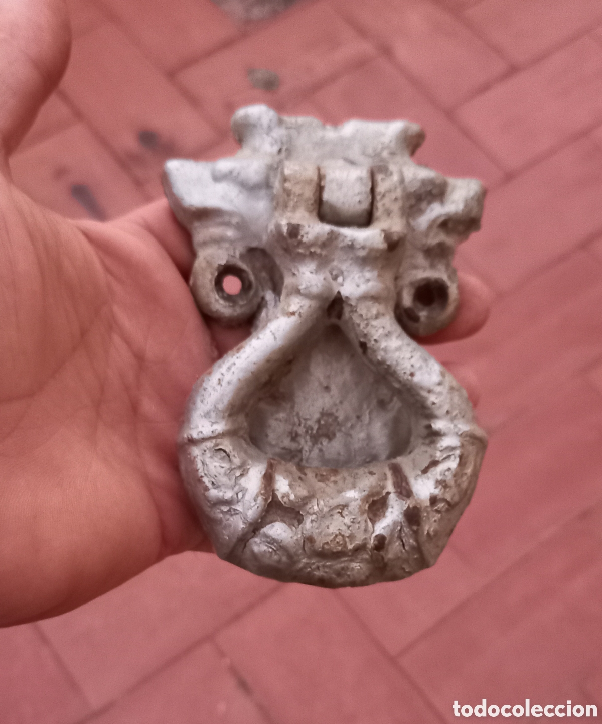 Antig&uuml;edades: ANTIGUA Y BONITA ALDABA O PICAPORTE - Foto 1