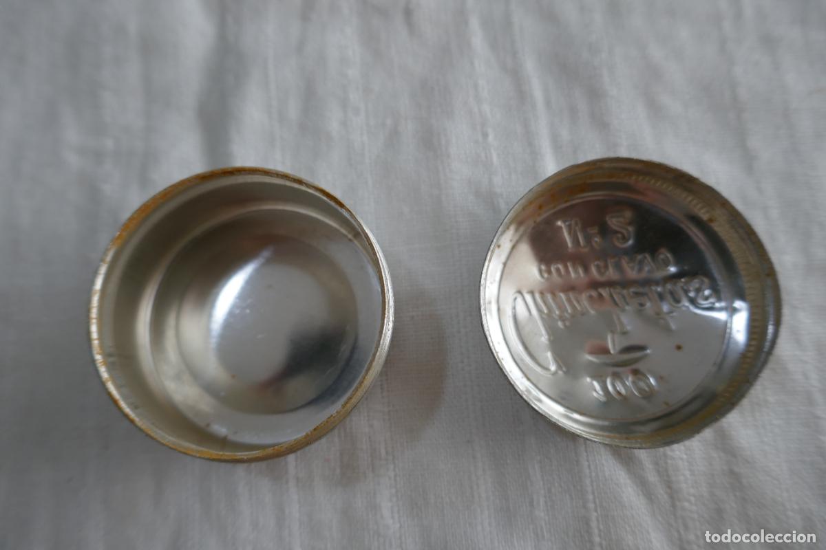 Antig&uuml;edades: CAJITA METALICA DE: CHINCHETAS CON CLAVO, N&ordm; 2 - Foto 4
