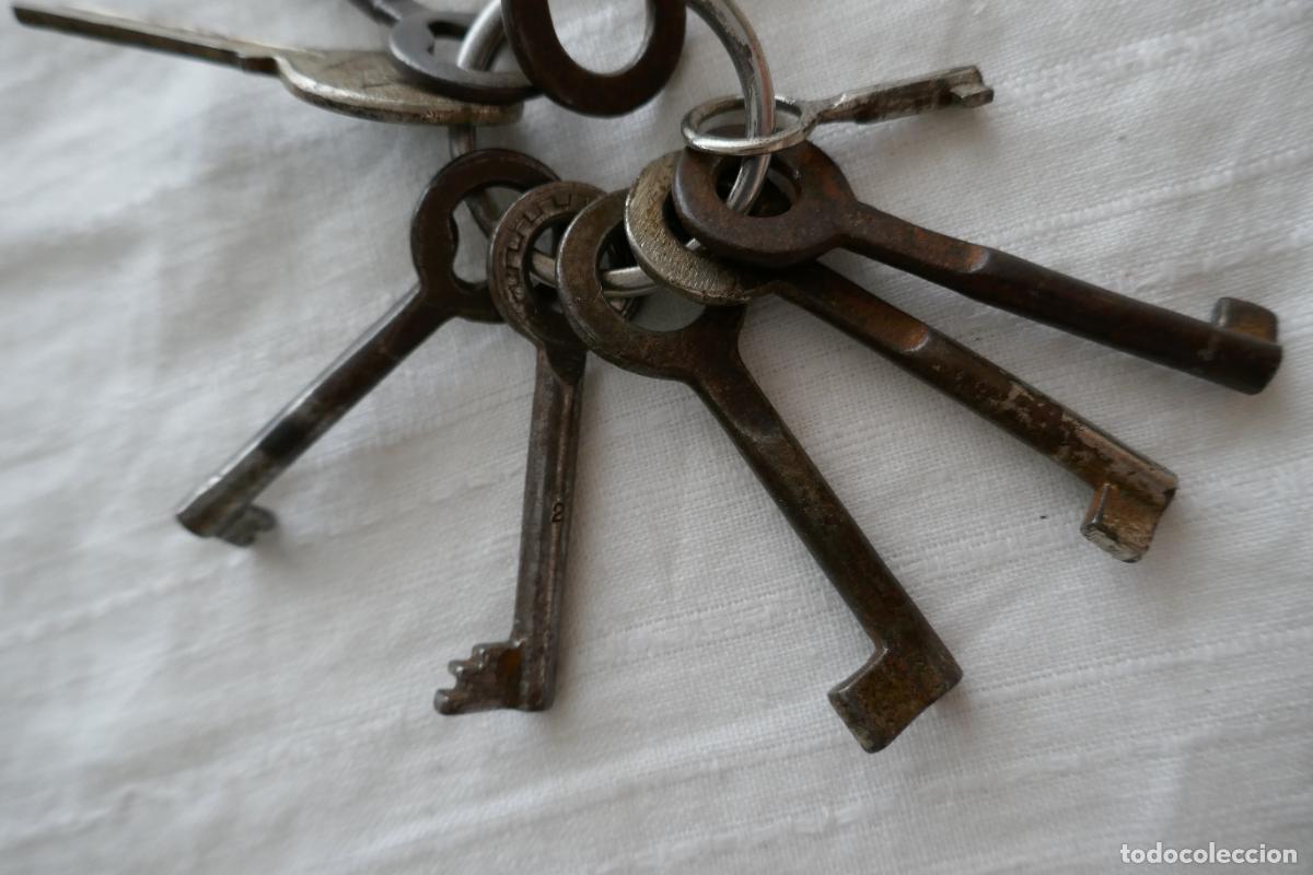 Antig&uuml;edades: LOTE DE LLAVES ANTIGUAS - Foto 4