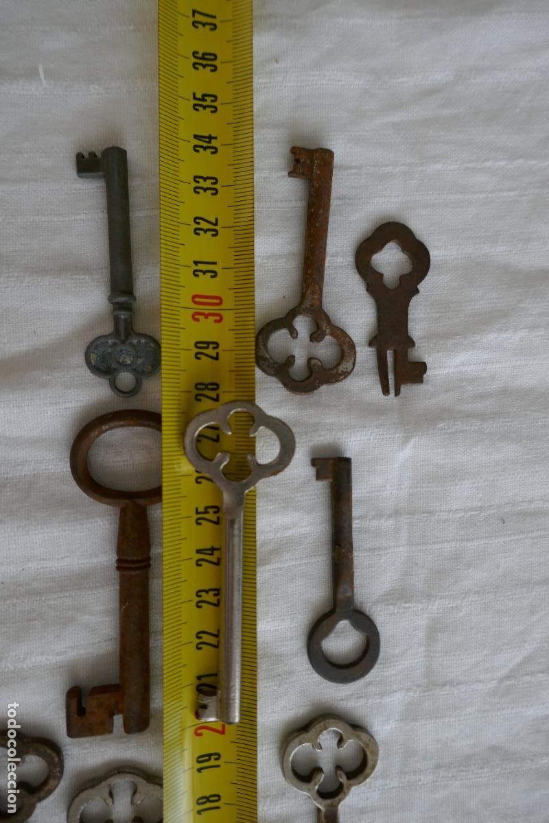 Antig&uuml;edades: LOTE DE LLAVES ANTIGUAS - Foto 4