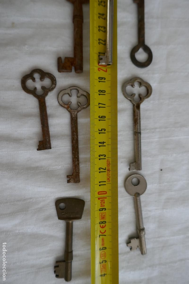 Antig&uuml;edades: LOTE DE LLAVES ANTIGUAS - Foto 5