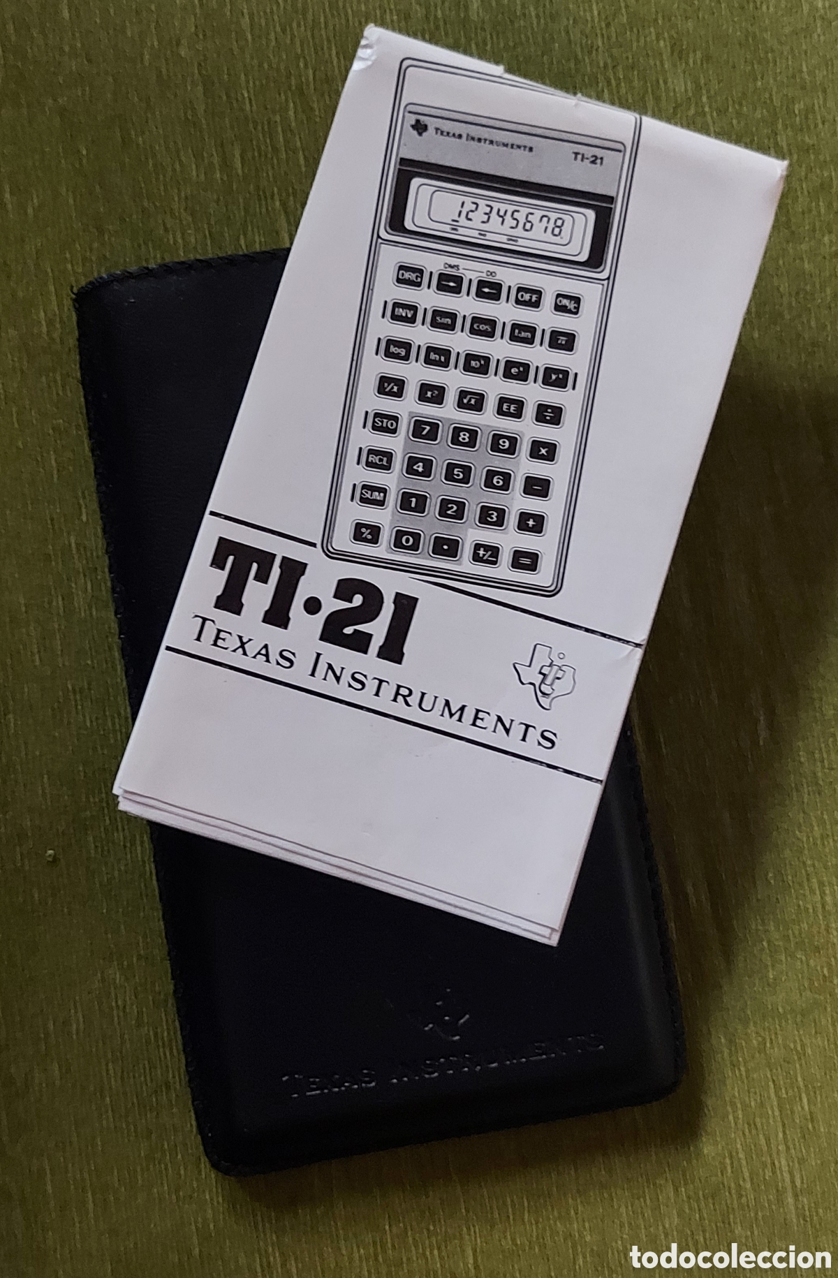 Antig&uuml;edades: Calculadora Texas Instruments TI-21. - Foto 3