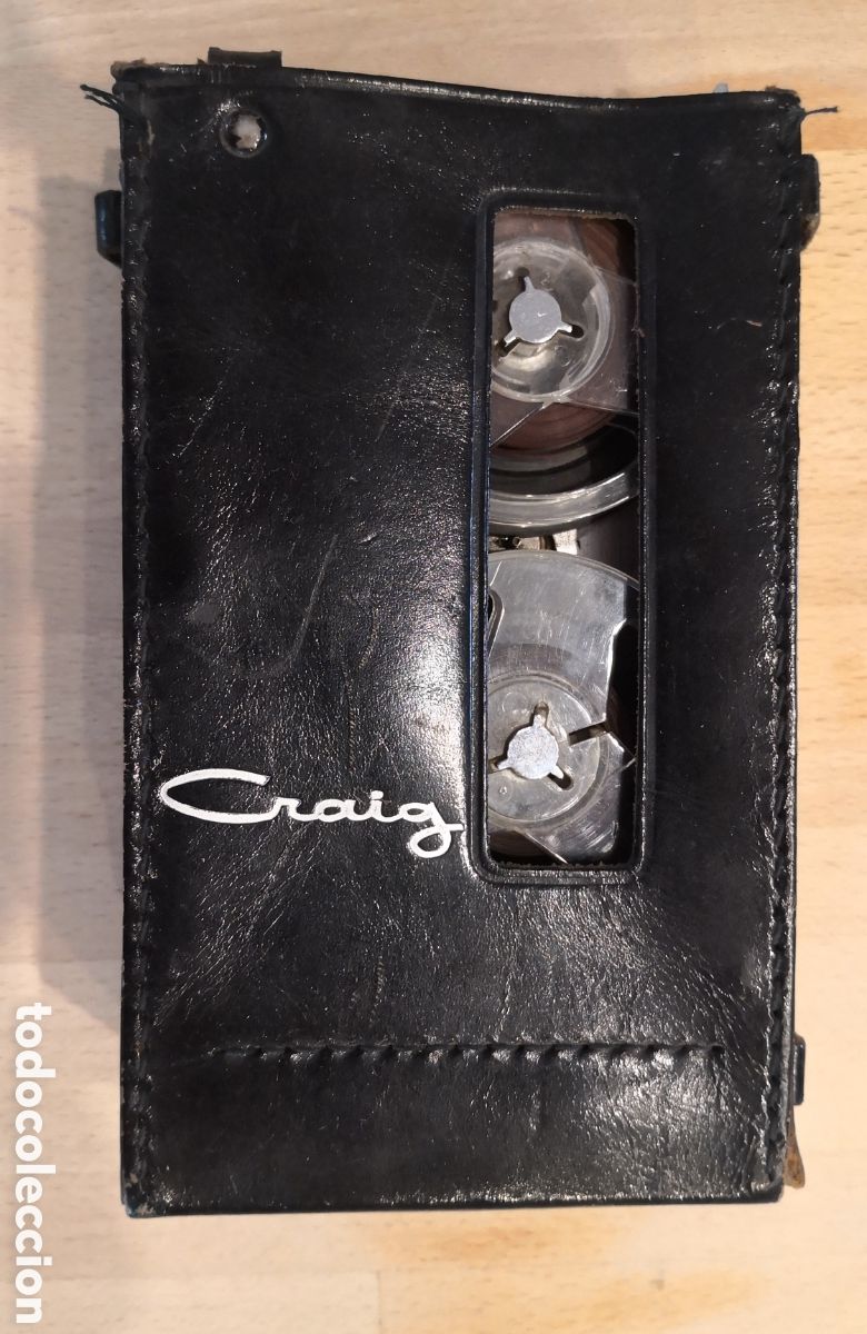 Antig&uuml;edades: Mini magnetof&oacute;n de bobina abierta Craig - Foto 1