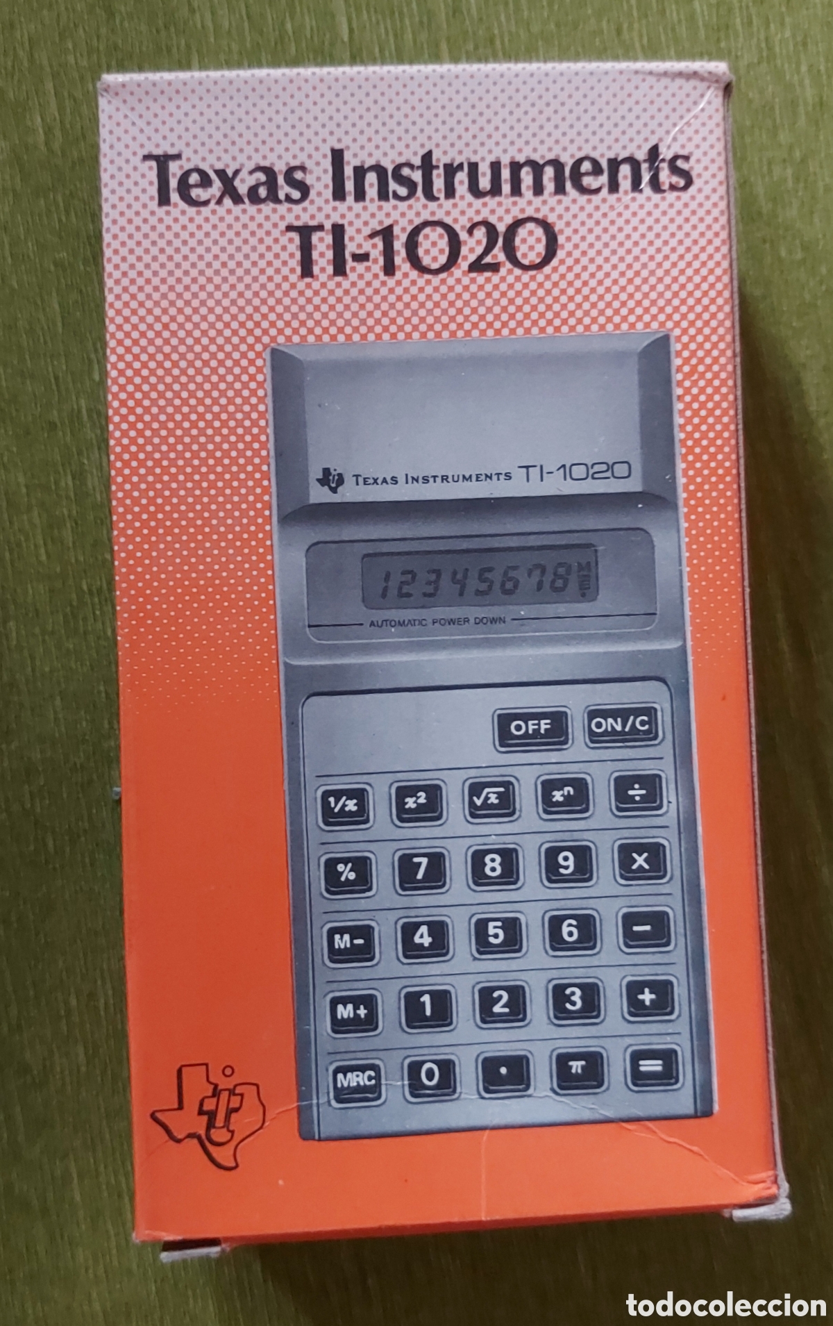Antig&uuml;edades: Calculadora TI 1020 Texas Instruments - Foto 3