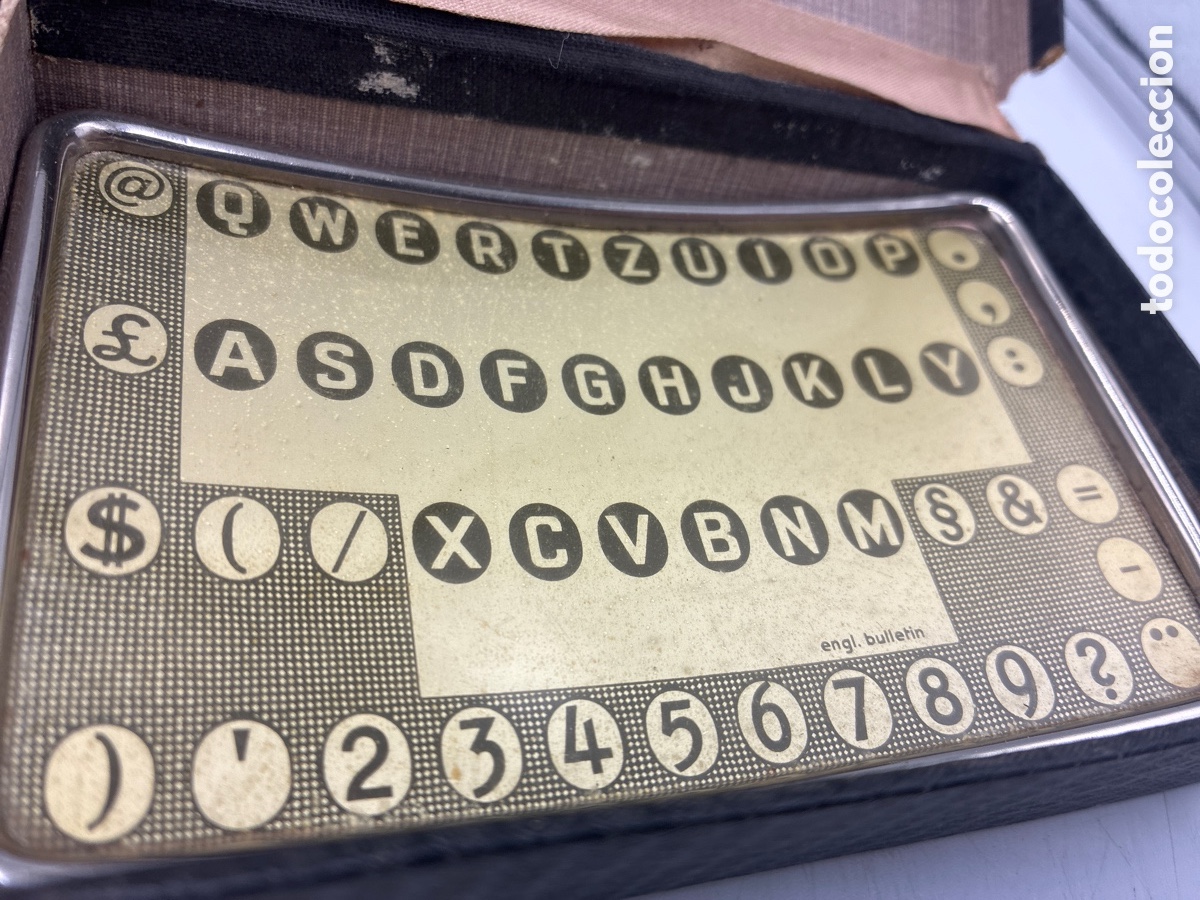 Antig&uuml;edades: Caja con teclado y cilindro Mignon. - Foto 4
