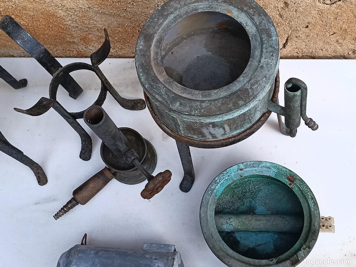Antig&uuml;edades: LOTE ANTIGUOS APARATOS DE LABORATORIO - Foto 7