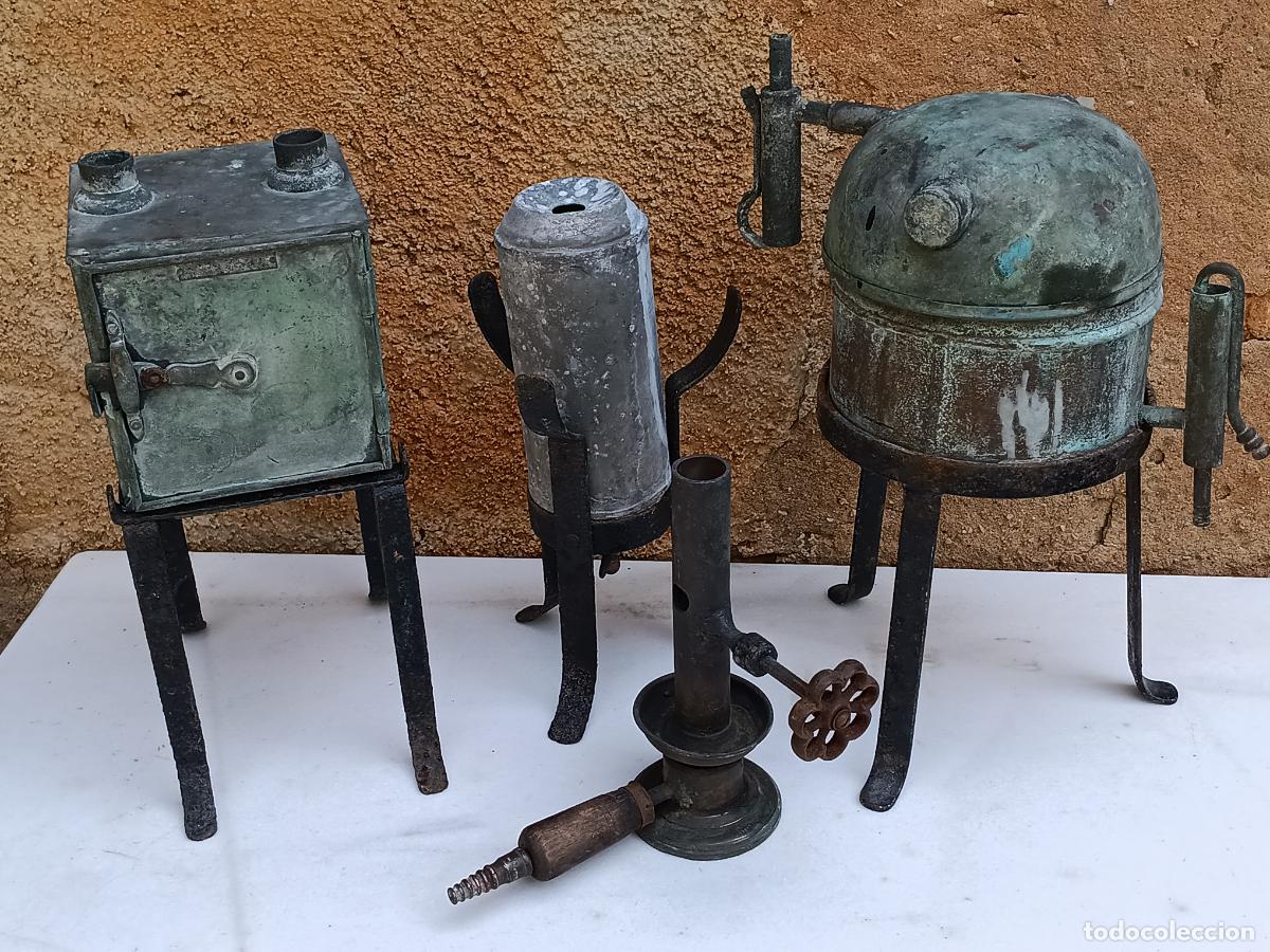 Antig&uuml;edades: LOTE ANTIGUOS APARATOS DE LABORATORIO - Foto 1