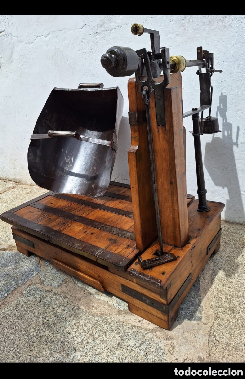 Antig&uuml;edades: Antig&uuml;a bascula de pesaje - Foto 4