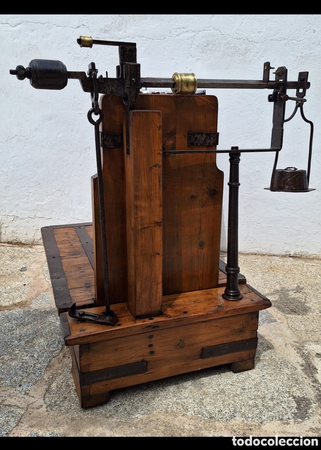 Antig&uuml;edades: Antig&uuml;a bascula de pesaje - Foto 5
