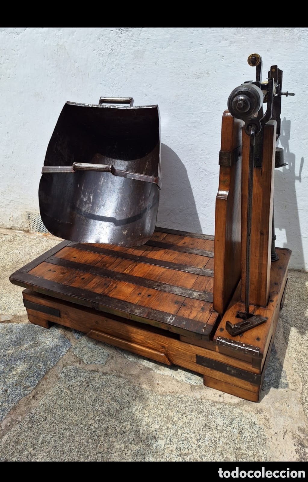 Antig&uuml;edades: Antig&uuml;a bascula de pesaje - Foto 6