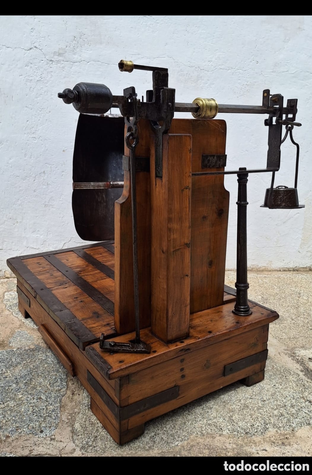 Antig&uuml;edades: Antig&uuml;a bascula de pesaje - Foto 7