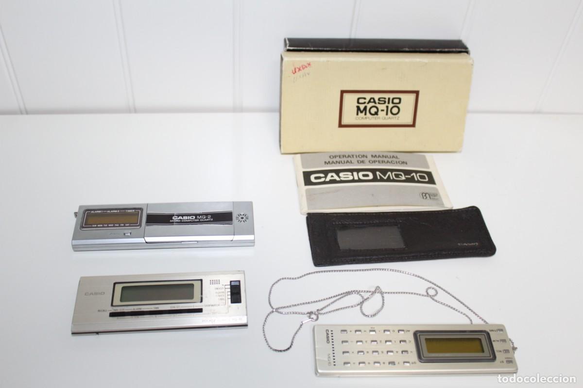 Antig&uuml;edades: LOTE DE 3 CALCULADORAS - CASIO - Foto 1