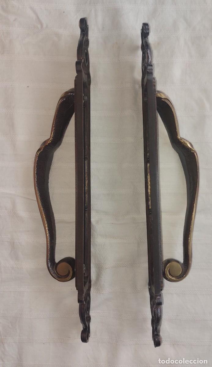 Antig&uuml;edades: Manillones para puertas de paso - Foto 2