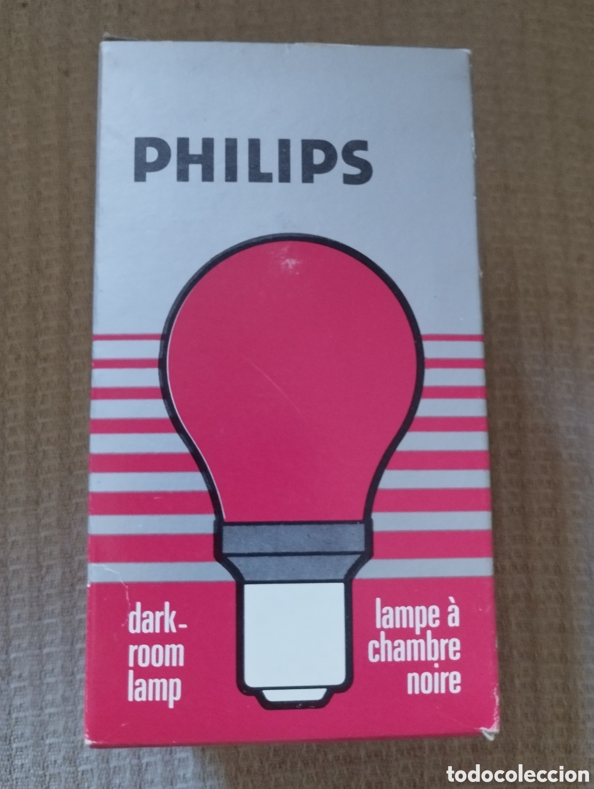 Antig&uuml;edades: LAMPARA PHILIPS PARA CUARTO OSCURO 230V E27PF710E - Foto 1