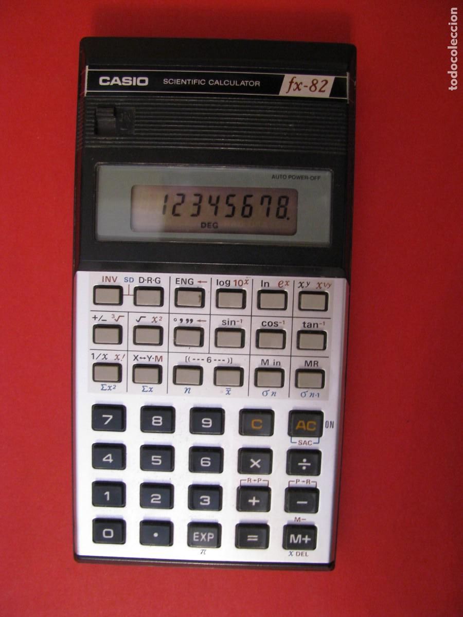 Antig&uuml;edades: CALCULADORA CIENT&Iacute;FICA MARCA CASIO MODELO: FX-82 - Foto 1