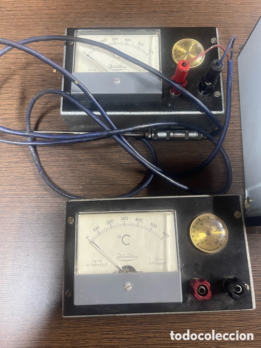 Antig&uuml;edades: 3 Indicadores Temperatura Anal&oacute;gicos - Foto 2