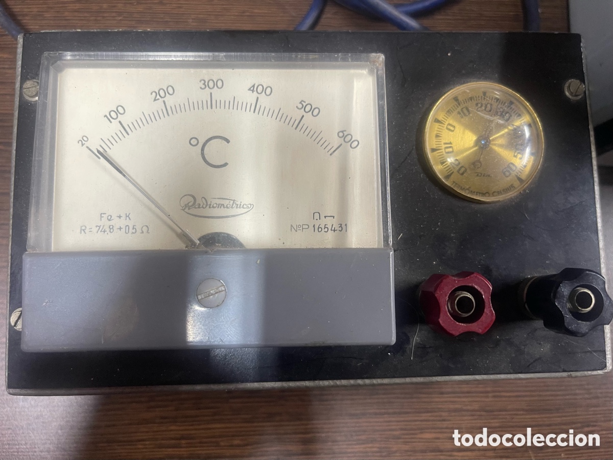 Antig&uuml;edades: 3 Indicadores Temperatura Anal&oacute;gicos - Foto 3