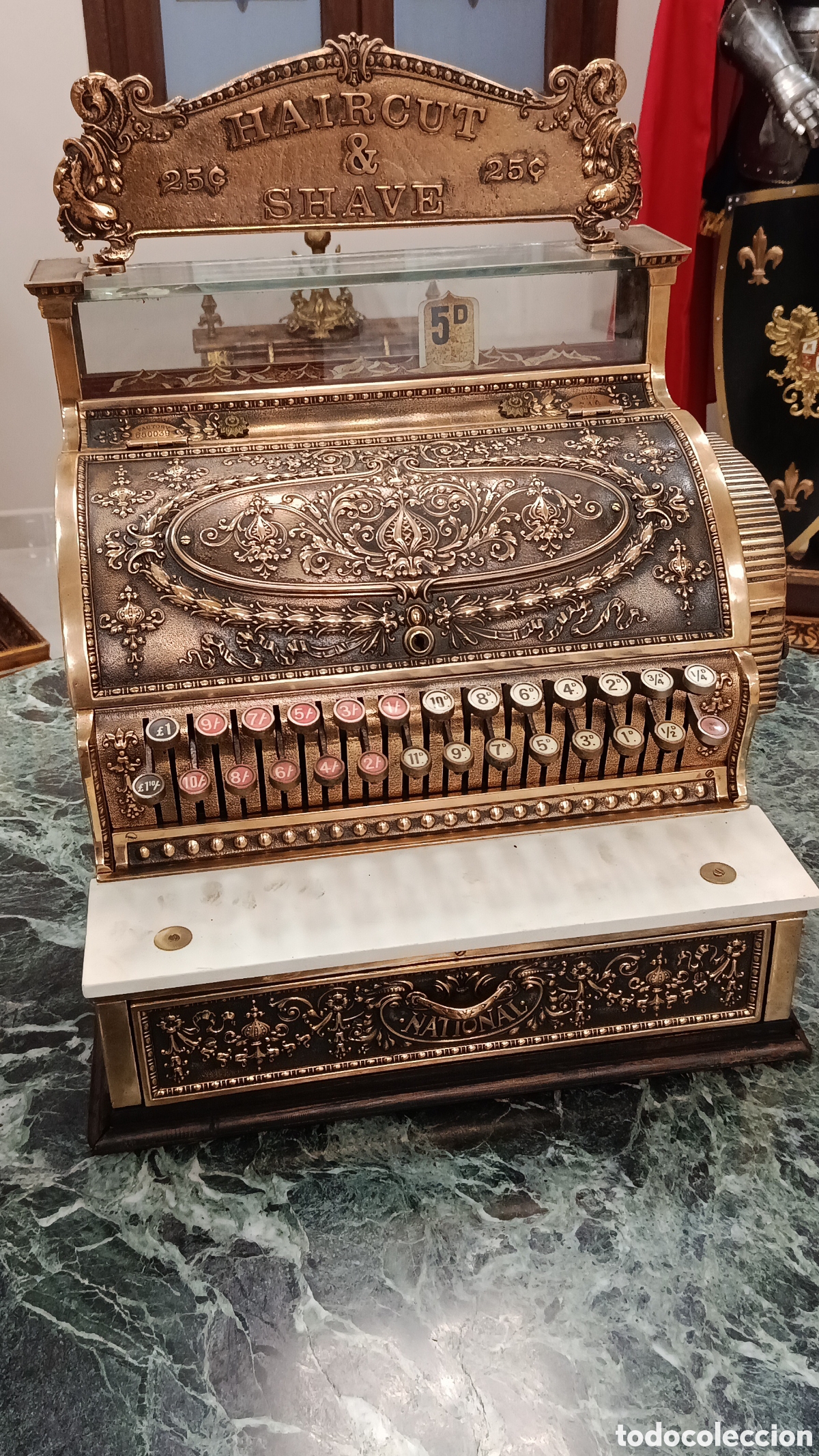 Antig&uuml;edades: Maquina registradora nat&iacute;onal - Foto 13