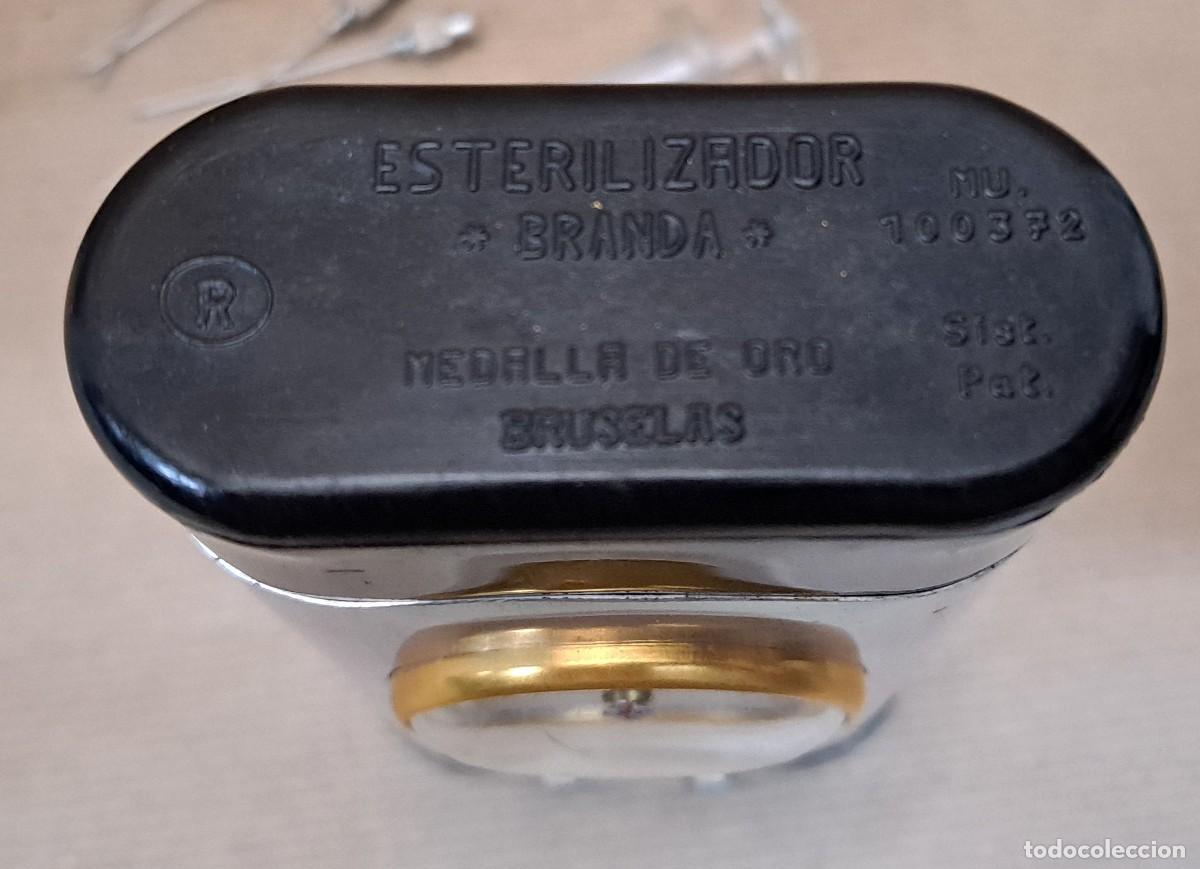 Antig&uuml;edades: Antiguo esterilizador Branda, de bolsillo, funciona - Foto 3