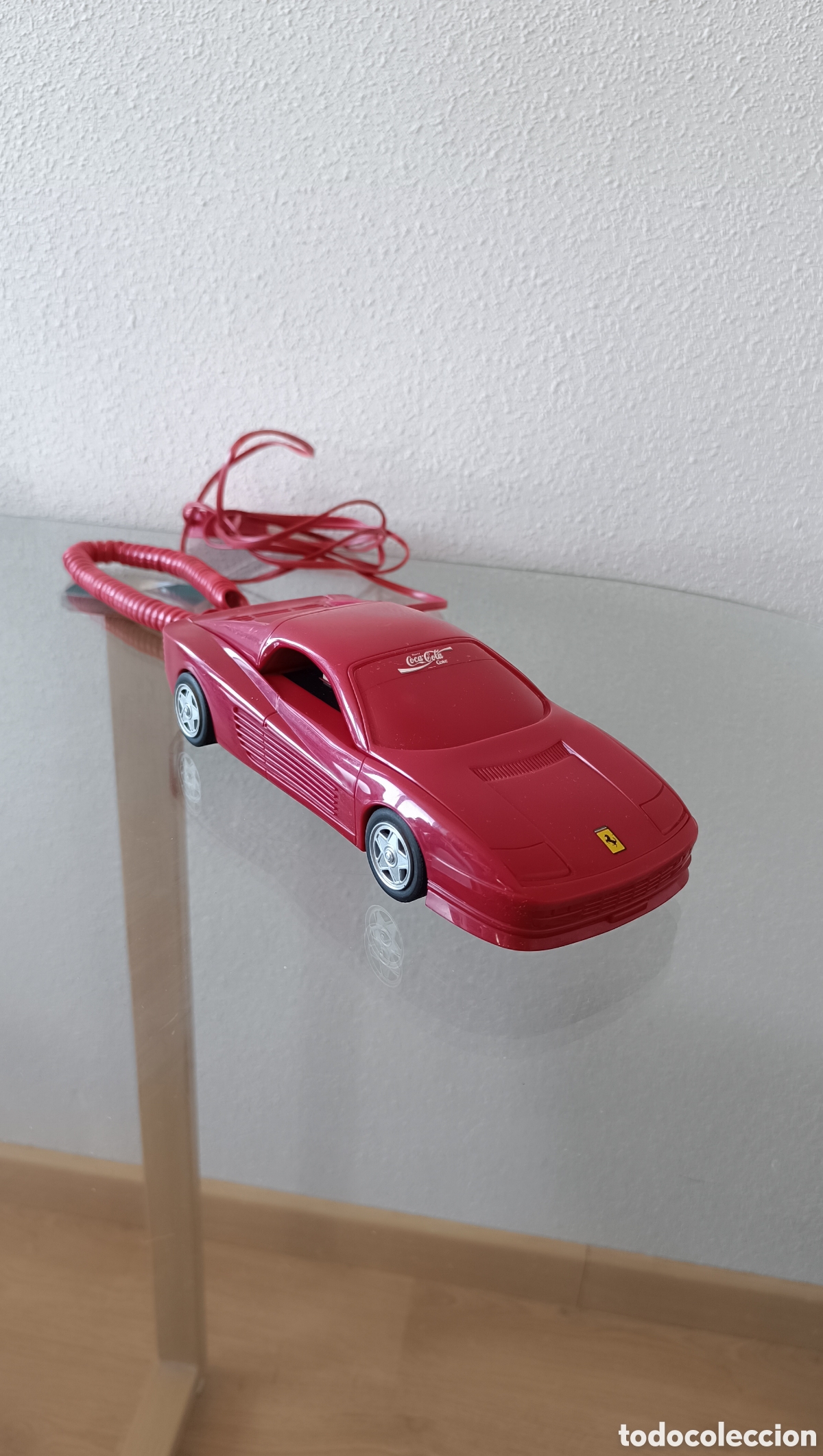 Tel&eacute;fonos: Tel&eacute;fono Ferrari Coca-Cola Rojo - Foto 1