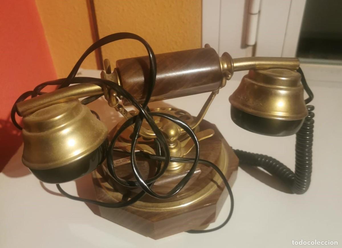 Tel&eacute;fonos: TEL&Eacute;FONO ONIX y metal Chapado oro - Foto 2