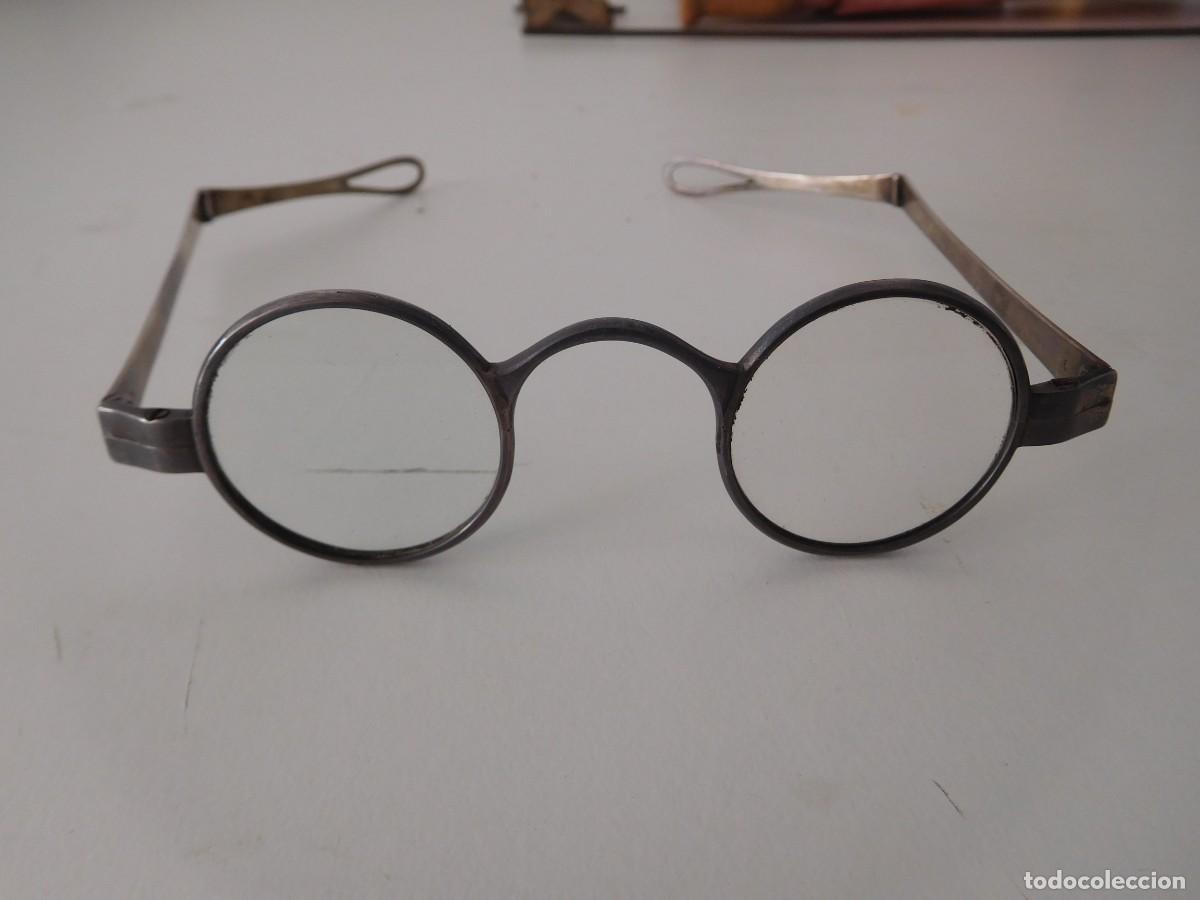 Antig&uuml;edades: Gafas antiguas de plata - Foto 2