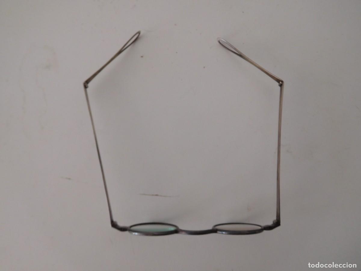 Antig&uuml;edades: Gafas antiguas de plata - Foto 3