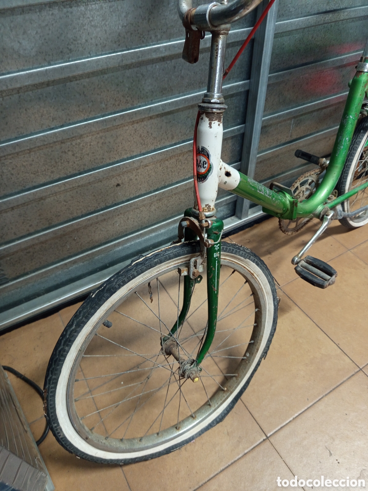 Antig&uuml;edades: Bicicleta plegable GAC antigua - Foto 2