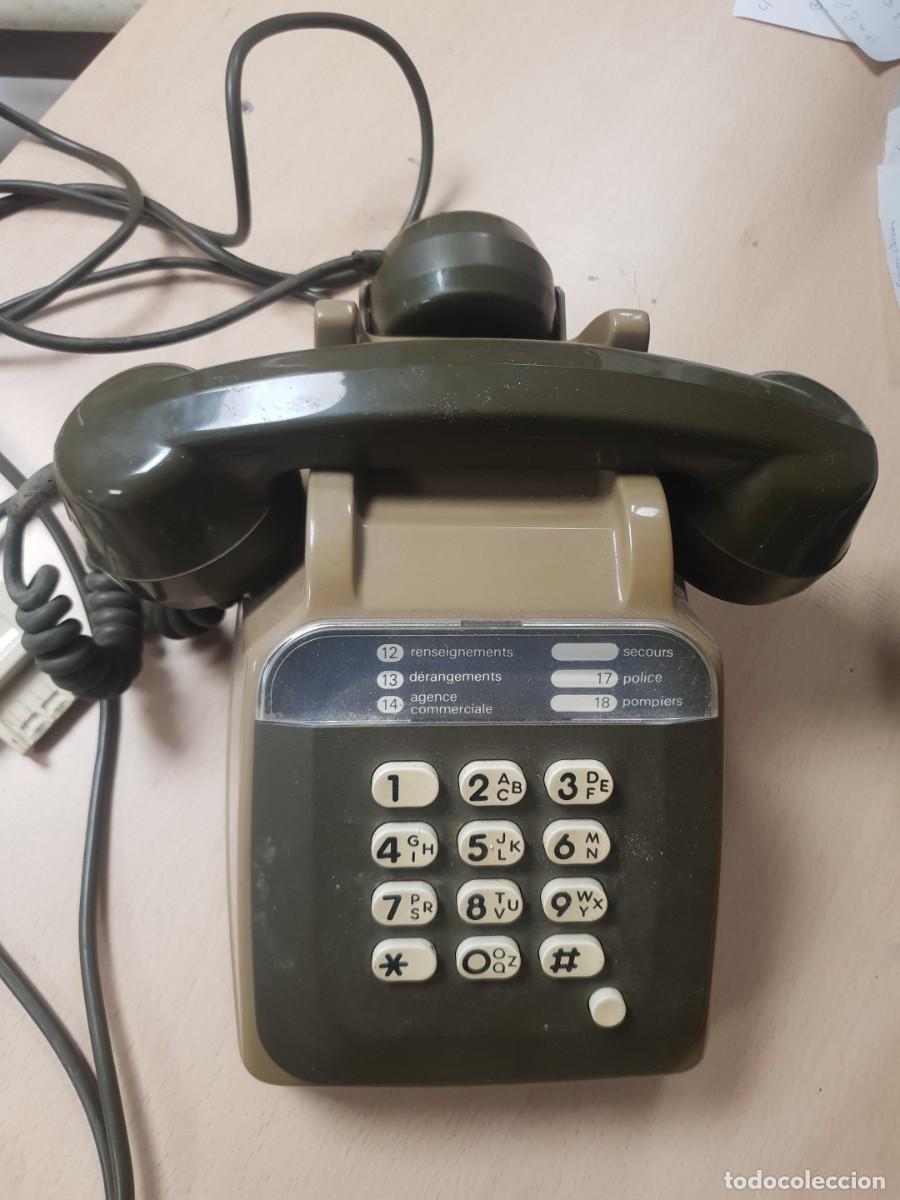 Tel&eacute;fonos: Telefono frances a&ntilde;os 70 con auricular - Foto 1