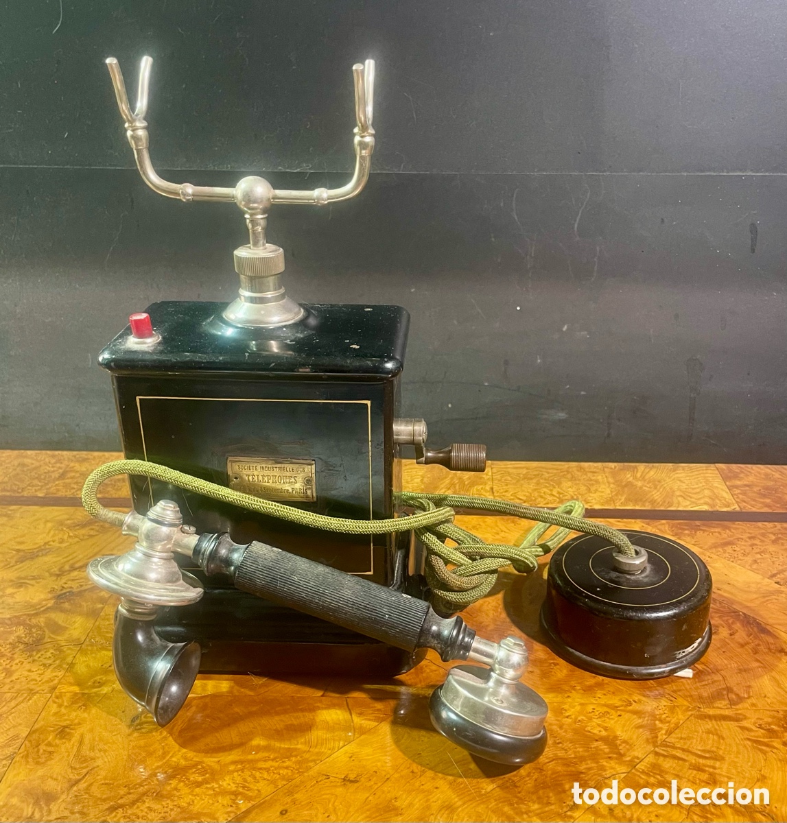 Tel&eacute;fonos: Tel&eacute;fono Antiguo de Sobremesa - Foto 2