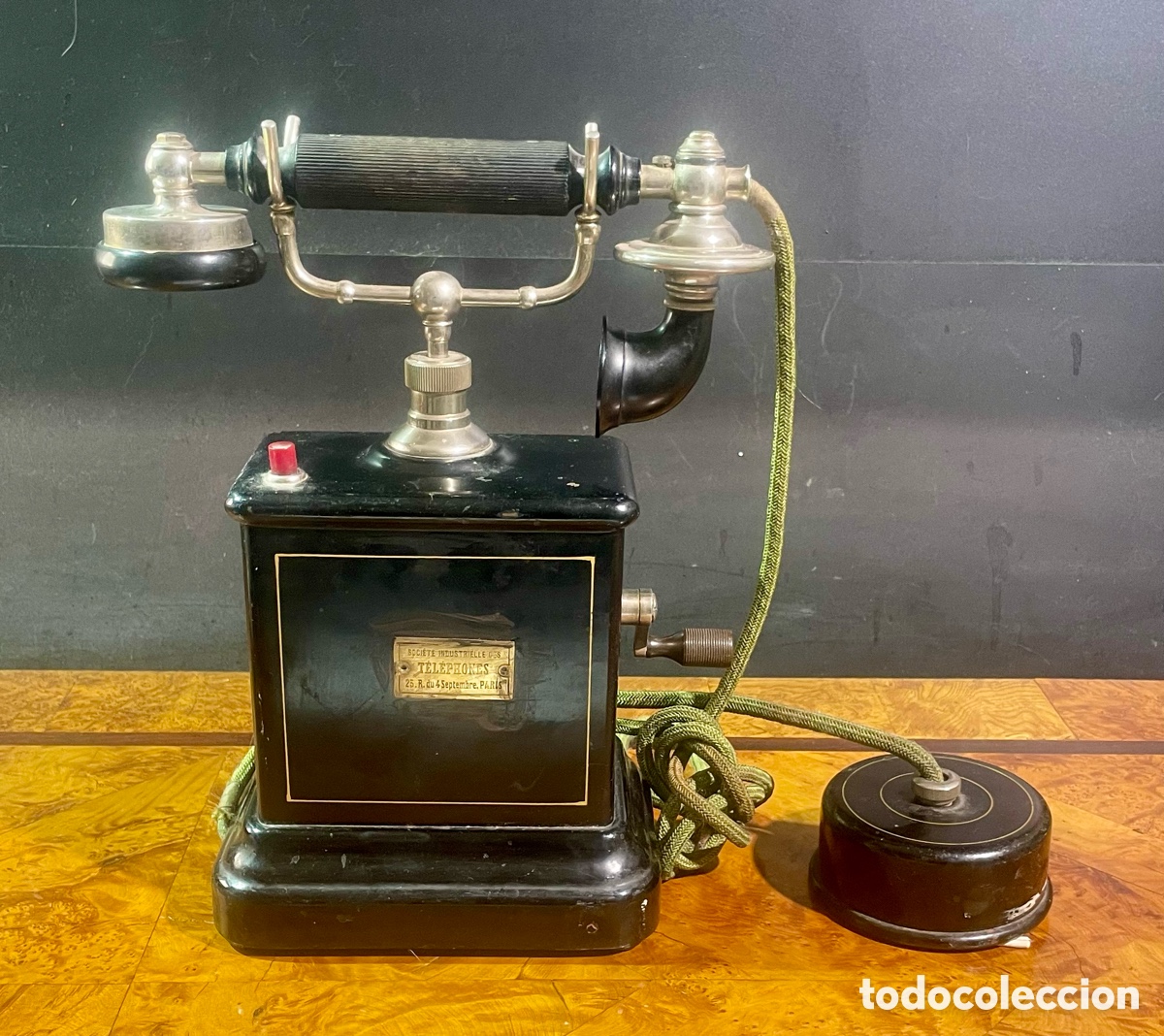 Tel&eacute;fonos: Tel&eacute;fono Antiguo de Sobremesa - Foto 1